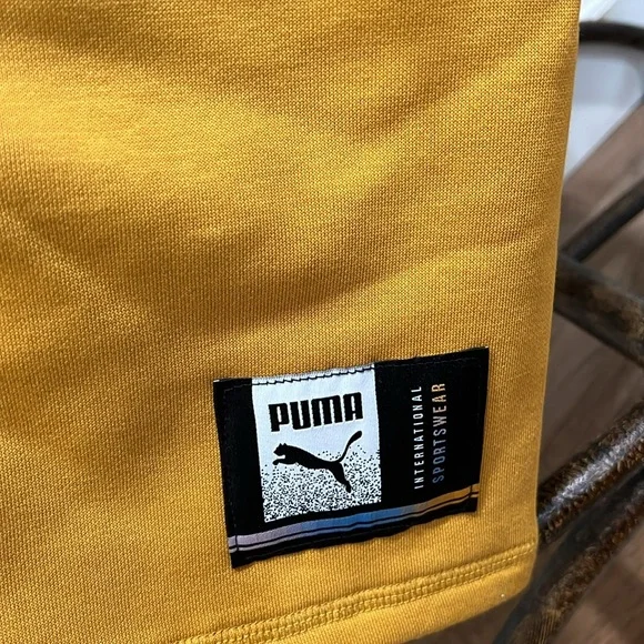 Brand New Puma SE Badge Sweat Pants Short Color: Amber Super Soft & comfortable! - Picture 6 of 10
